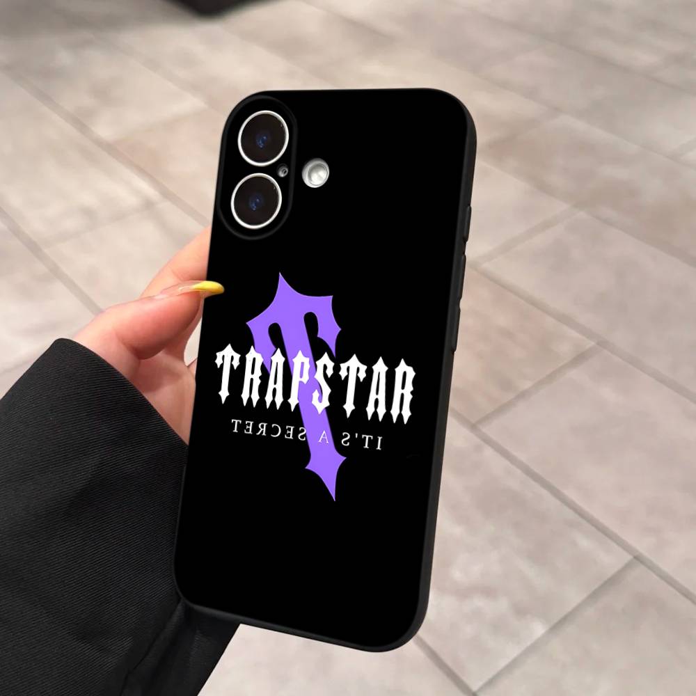 Чехол для телефона T-Trapstars для iPhone 17 16 15 14 13 12 Mini 11 Pro Plus Мягкий силиконовый чехол