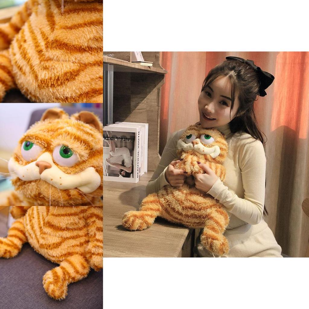 Cartoon Garfield Plush Toy Fat Cat Soft Stuffed Animal Pillow Doll 12-18 Inches**