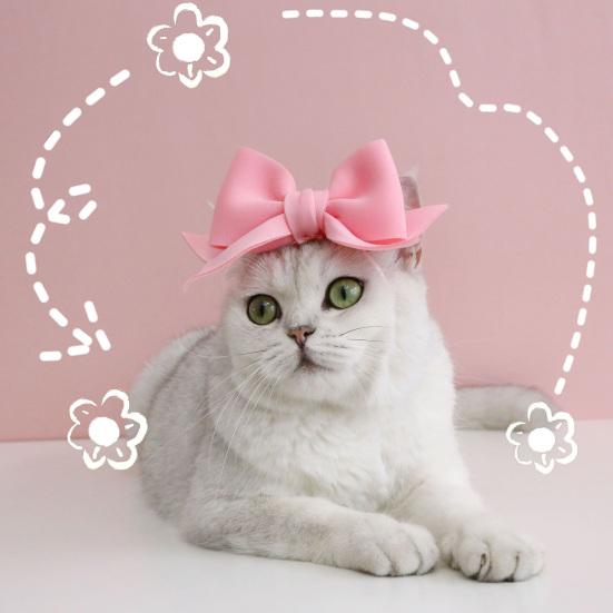 Головной убор для питомца в стиле принцессы, ультралегкий, эластичный, нежный к коже, легко надевается, нарядный