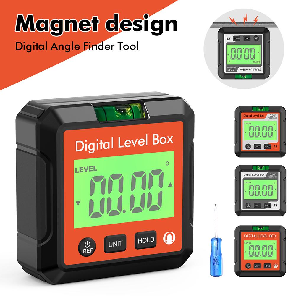 Стабильные и точные измерения. Цифровой угломер с магнитным основанием.