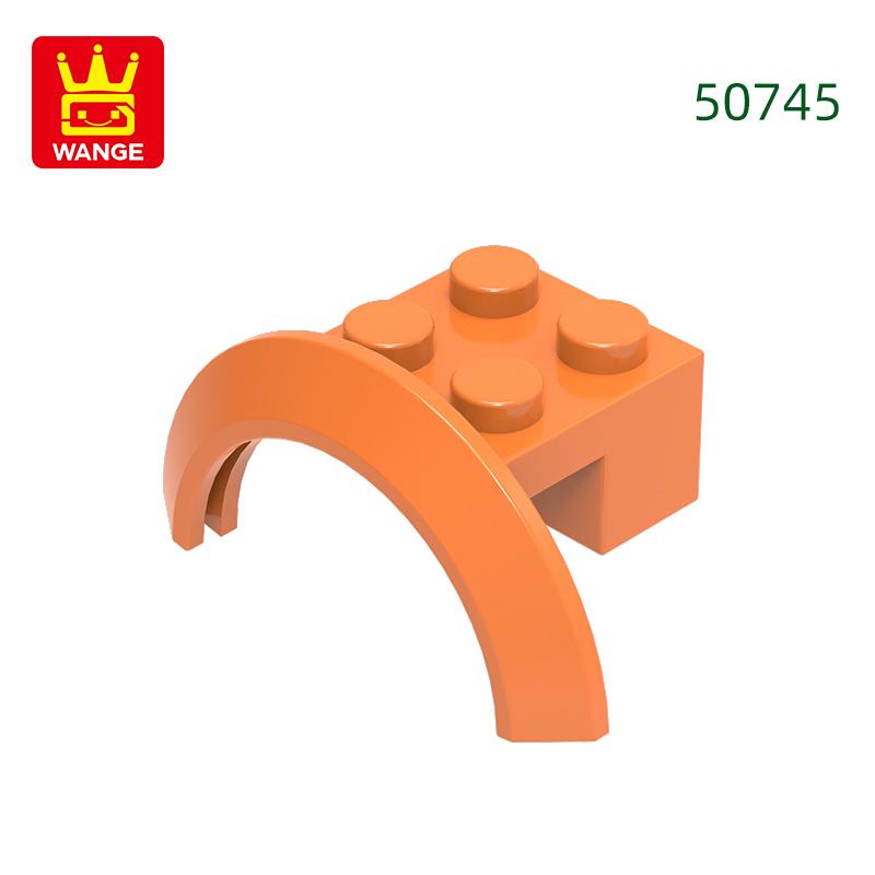 65 шт./лот 50745 Кирпичики для строительства колесных арок Аксессуары MOC Совместимы с Featuring Blocks Игрушки для детей Идея для подарка Коробка