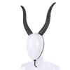 Adjustable Headband Cosplay Headwear for Halloween Party Wear Sheep Horn Hair Band Carnival Headpiece Party Supplies