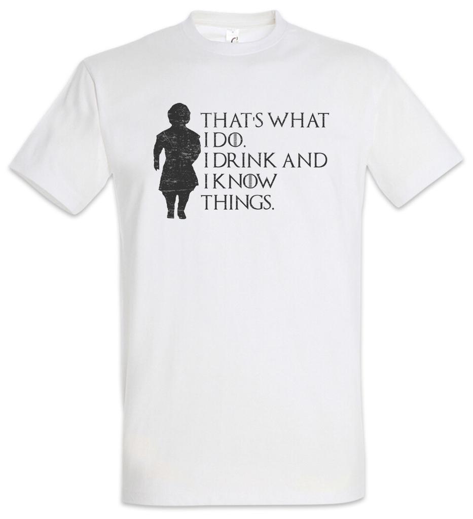 I Drink And Know Things T-Shirt Game Of Tyrion House Lannister Thrones Cersei
