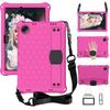 Shockproof Honeycomb Back Strap Case Redmi Pad SE Galaxy Tab A9 Plus - Full Cover Protective Sleeve With Air