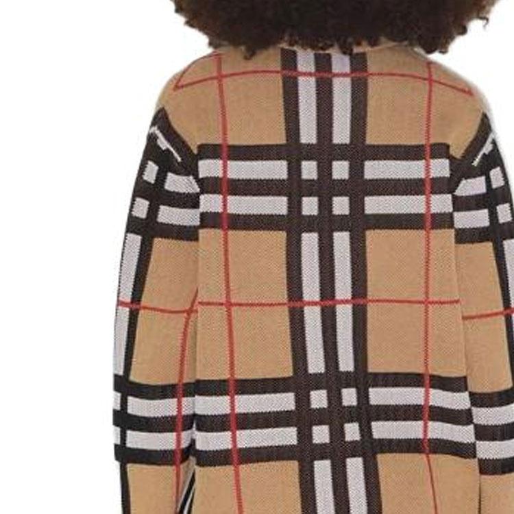 Burberry Vintage Check V-neck cardigan Women's 80703531