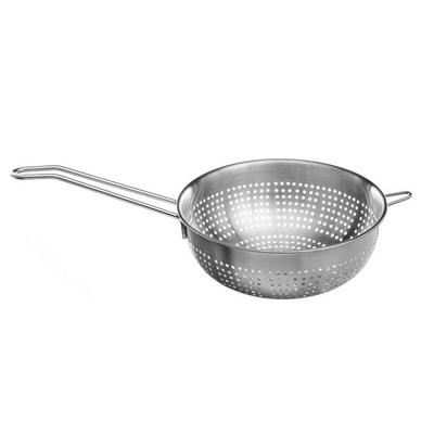 Дуршлаг - Нержавеющая сталь - 0.5 л - Диаметр 19 см - Высота 7.5 см - Цвет Серый