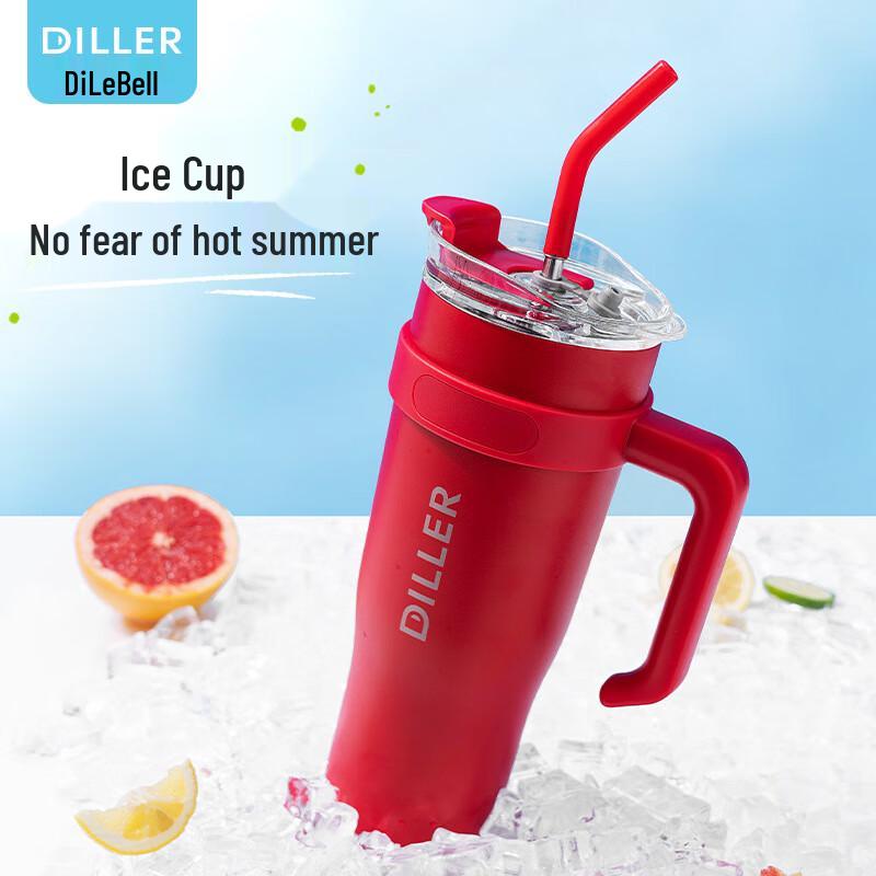 Dileber MLH9122 1200ml Dual-Drink Insulated Tumbler