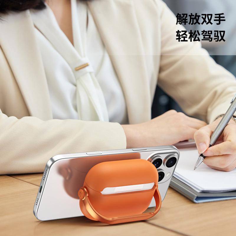 Подставка-держатель для мобильного телефона Чехол для Airpods Pro 3(2025) и Чехол для наушников Airpods 4 ANC 3 2 1 Ударопрочный Защитный