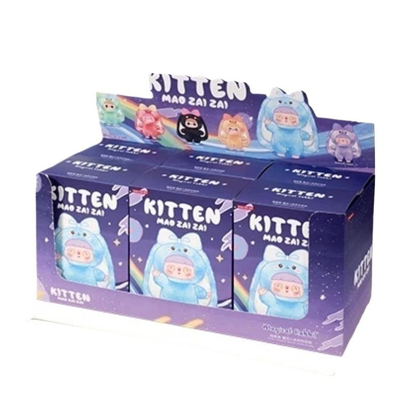 Кот Киттен Плюшевый Сюрприз Загадочный Blind Box Брелок Исцеляющий Милый Модный Игровая Кукла Подарок Девочке Украшение