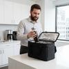 Adjustable Dividers 3 Cups Insulated Carrier Bag Cold Drink Carrier Bag  Food Delivery