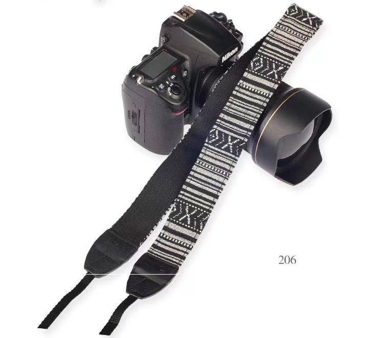 Новый регулируемый ремень из хлопковой кожи для переноски камеры Sony/Nikon, ремень для цифровой зеркальной камеры DSLR