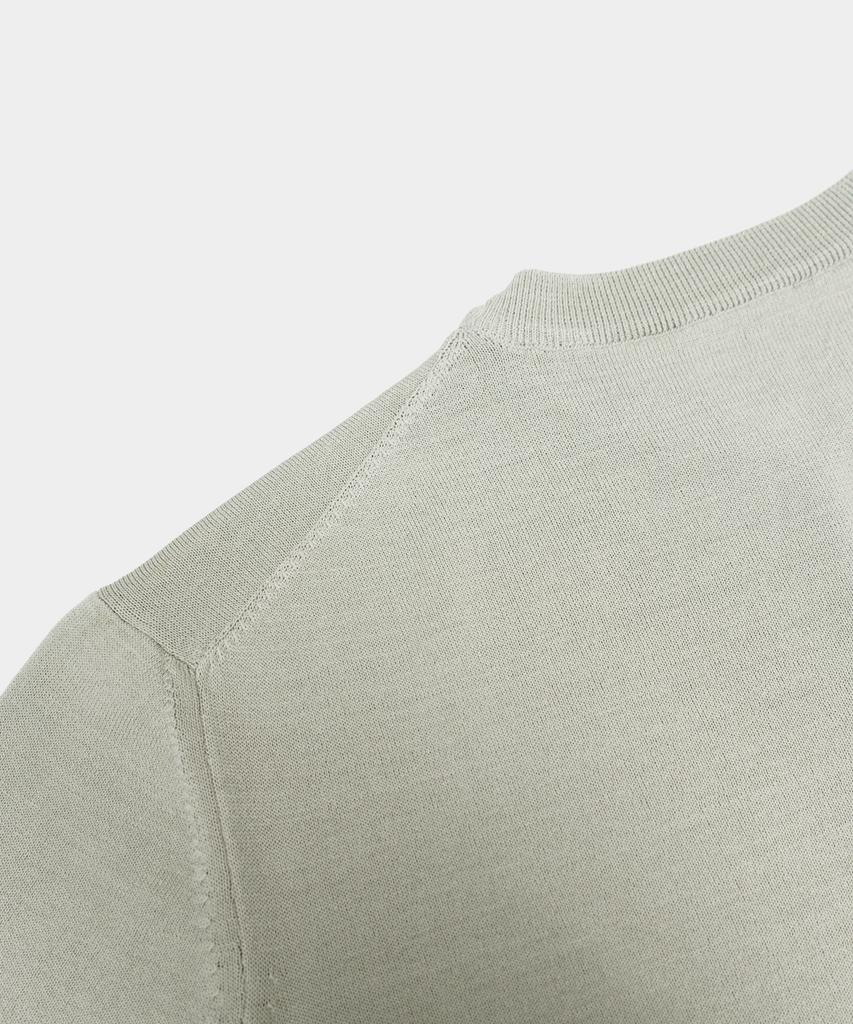 BIRBANTE Cool Mellow Crewneck Knit - Greige