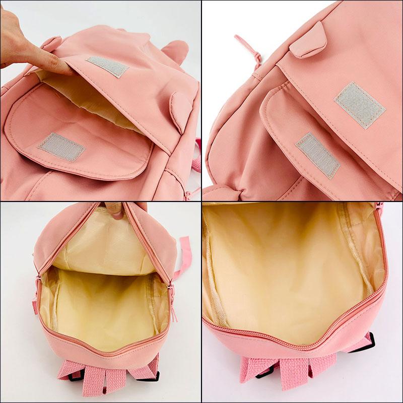 От 3 до 6 лет, 20 л, детские портативные детские дорожные рюкзаки с кроликом, милый школьный рюкзак для мальчиков и девочек