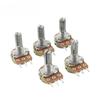 5PCS WH148 20 мм 3pin линейный потенциометр 1K 2K 5K 10K 20K 50K 100K 250K 1M комплект потенциометров с гайками и шайбами