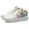 Li Ning Wave Superwave LO Нескользящие Легкие Низкие Скейтборд-обувь Женская Белый Фиолетовый Зеленый AECR004-2