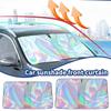 Car Sunshade For Windshield UV Sun Shade Protector Parasol Summer Sun Interior Protection For Auto Shading Car Accessories T9X1