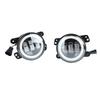 2Pcs Bumper Fog Lights Waterproof 4Inch LED High Brightness Fog Driving Lights Replacement for Jeep