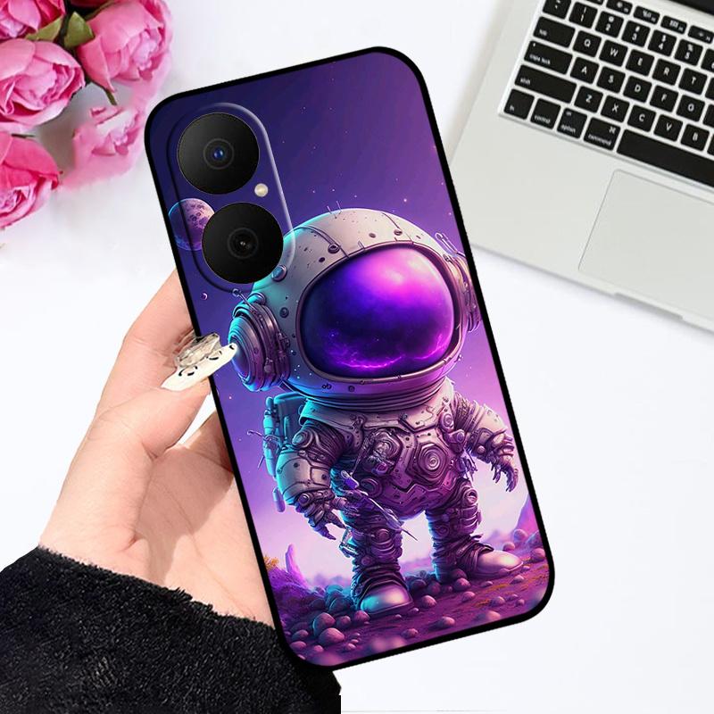 Чехол для Huawei Nova Y73 Fundas Масляная живопись Силиконовая задняя крышка для Huawei Enjoy 80 Мягкий матовый чехол для телефона JUY-AL00 Защитный корпус