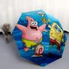 1pc SpongeBob SquarePants Patrick Star Squidward Automatic Opening and Closing Umbrella - Small Umbrella Suitable for Various Occasions Z094