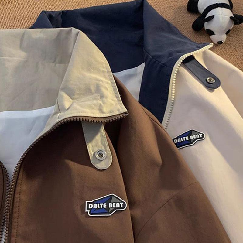 Винтажные куртки Deeptown, женские большие размеры, японская модная ветровка в стиле Харадзюку, уличная одежда Y2k, корейские пальто, осенний тренд, хиппи