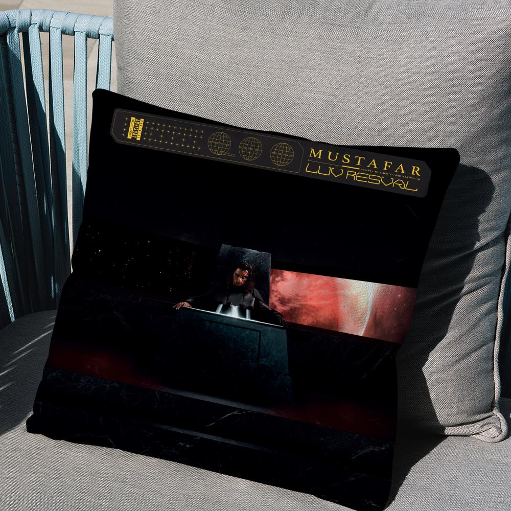L-Luv R-Resval Pillow Case Square Pillow Bedroom Sofa Leisure Comfort Cushion Car Living Room Home Decoration