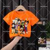 Dragons Ball Kids Clothes Set Son Goku Boy Sportswear Suit Anime Cartoon Children T Shirt Shorts 2pcs Summer Tracksuit Outfits