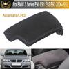 Armrest Lid For BMW 3 Series E90 E91 E92 E93 Alcantara Armrest Box Center Console Cover Soft Cushion Armrest Pad Anti-Slip
