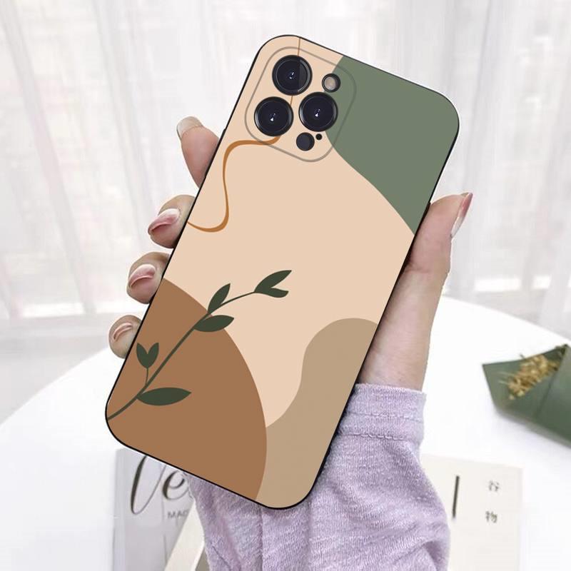 Чехол для мобильного телефона Apple iPhone16Plus, акварельная краска, мозаичный чехол для мобильного телефона, окрашенный анти-падения, Huawei анти-падения.