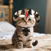 Cute Pet Egyptian Pharaoh Hat Breathable Pet Cosplay Costume Halloween Party Hat Photo Props