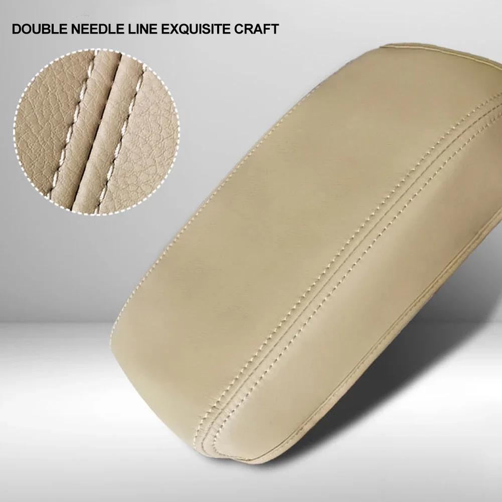 Для Honda CIVIC 9-го поколения 2012 2013 2014 2015 годов, кожаный чехол для центрального подлокотника с микрофиброй, автомобильные аксессуары для интерьера