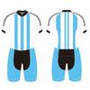 Unisex Cycling Jersey Short Sleeve Triathlon Suit Breathable Running Skating Sportwear Kids Adults