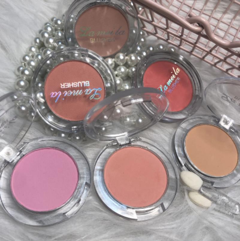 Модные 6 цветов румяна соевое молоко матовые жемчужные румяна основные моменты для отделки блюда долговечная основа для ремонта красивые цветы румяна