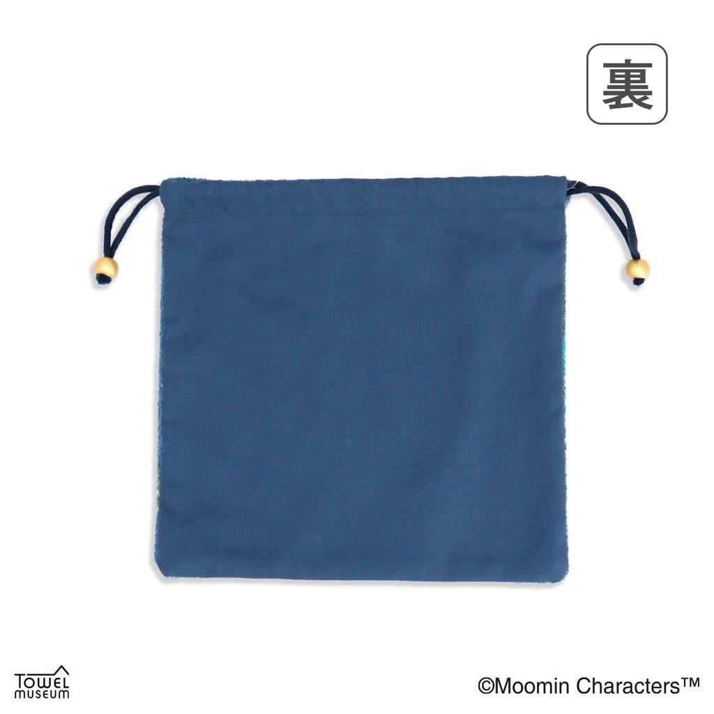 Сумка Муми-тролль Пён Шеннил на кулиске Шеннил В24 х Ш23см, Темно-синий, Вязаный, 47-4707350, Прибл.