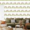 Wallpaper Fairytale and charming pattern for living room and bedroom 50x1000