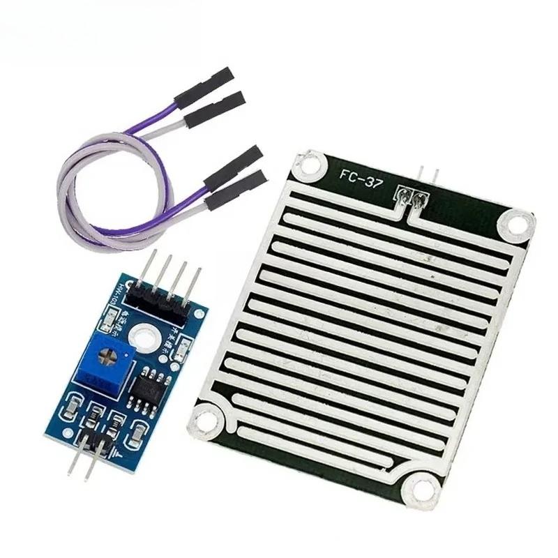Digital Rain Snow Sensor Module w/Humidity Detection for Arduino ESP32 Raspberry Pi Weather Station DIY
