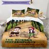 3pcs Duvet Cover Set (1*Duvet Cover + 2*Pillowcase, Without Core), Der Rauber Hotzenplotz Print Soft All‑Season Bedding Set, Home Bedroom Decor Gift