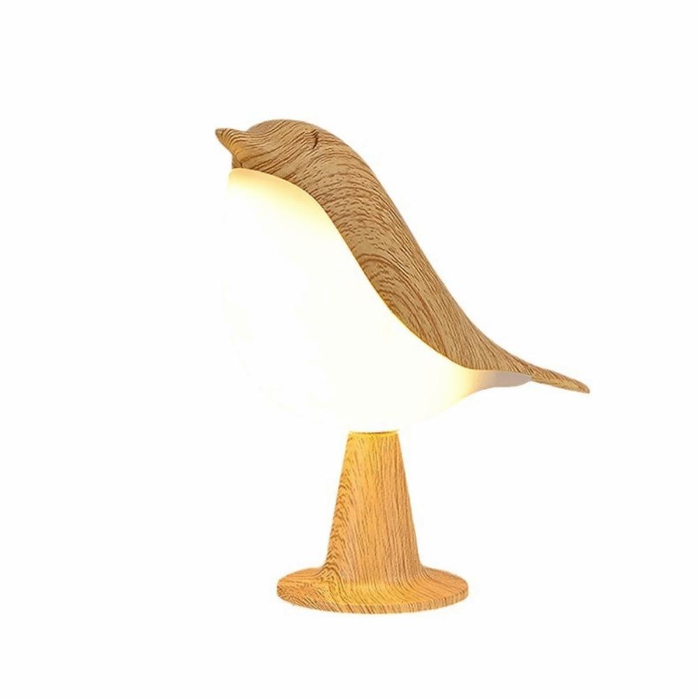 3 Color Temperature Small Desk Lamp Art Decor Cordless Lamp Bird Lamp Bedside Lamps Gifts