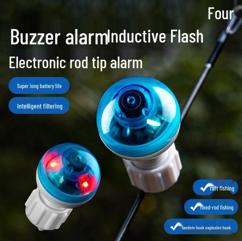 Икеджин Высокочувствительный Автоматический Сигнализатор поклевки на кончике удилища для ночной рыбалки