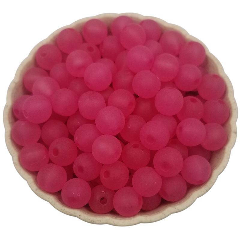 Творческий оптовая продажа ювелирных изделий из акрила 100 шт. 8 мм DIY для глазури свободные бусины круглый кулон ожерелье браслет
