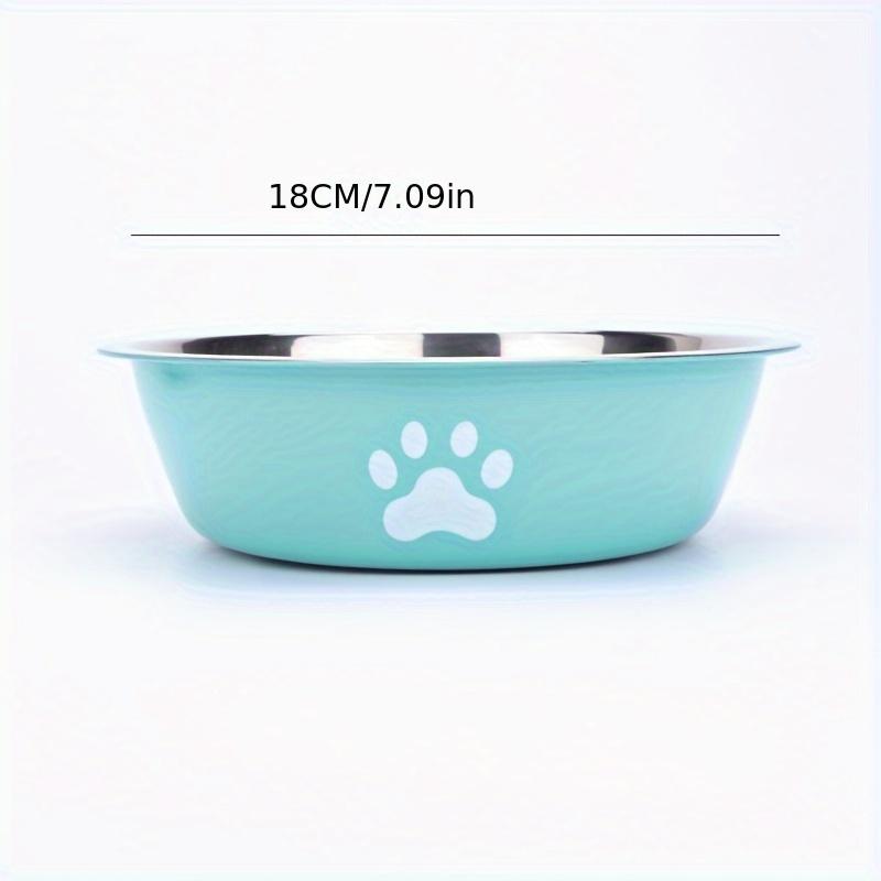 Миска для собак из нержавеющей стали с нескользящим дном - прочная кормушка для домашних животных для еды и водоснабжения