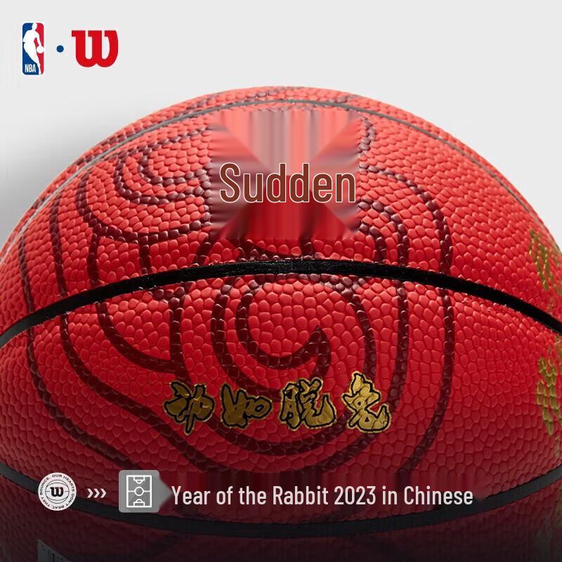 Мини-набор для баскетбола Wilson Год Кролика из полиуретана