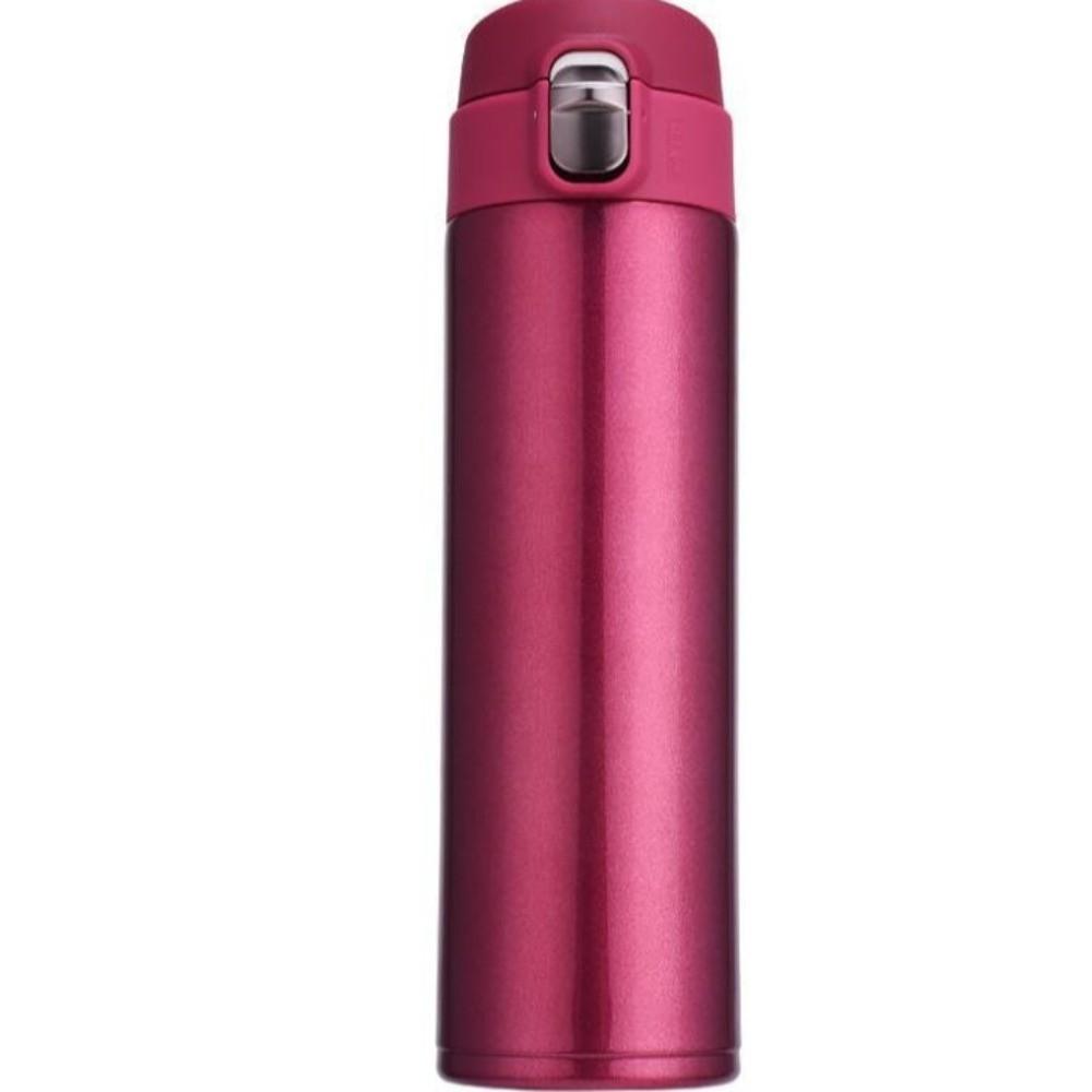 500ML Capacity Vacuum Flask Bouncing Cover Thermo Cup Drinkware Coffee Mug Milk Container