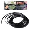 6m 19.7ft Black Car Door Edge Moulding Trim Strip Scratch Guard Protector Cover Mold