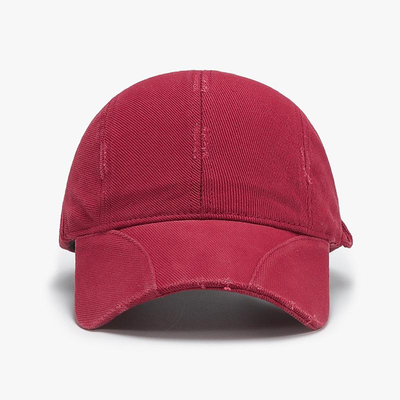 New Camouflage Plain Panel Splicing Casual Soft Top Baseball Cap for Women, Sunshade Versatile Soft Top