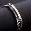 Fashion His Queen Her King Minimalist Stainless Steel Couple Bracelet