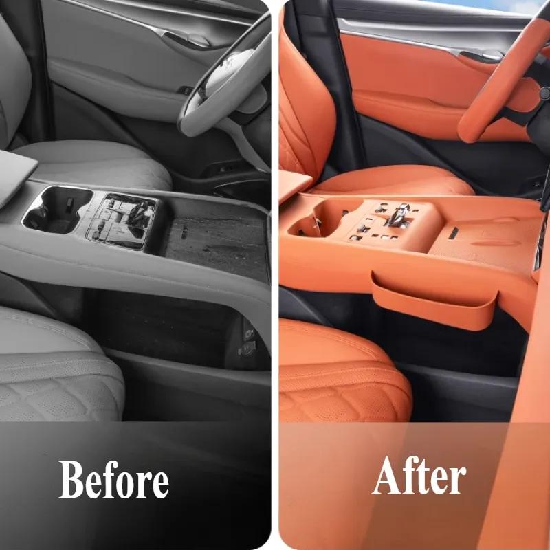 For BYD Sealion 7 Central Control Button All-inclusive Silicone Pad Scratch-proof Modified Protective Pad Interior Accessories