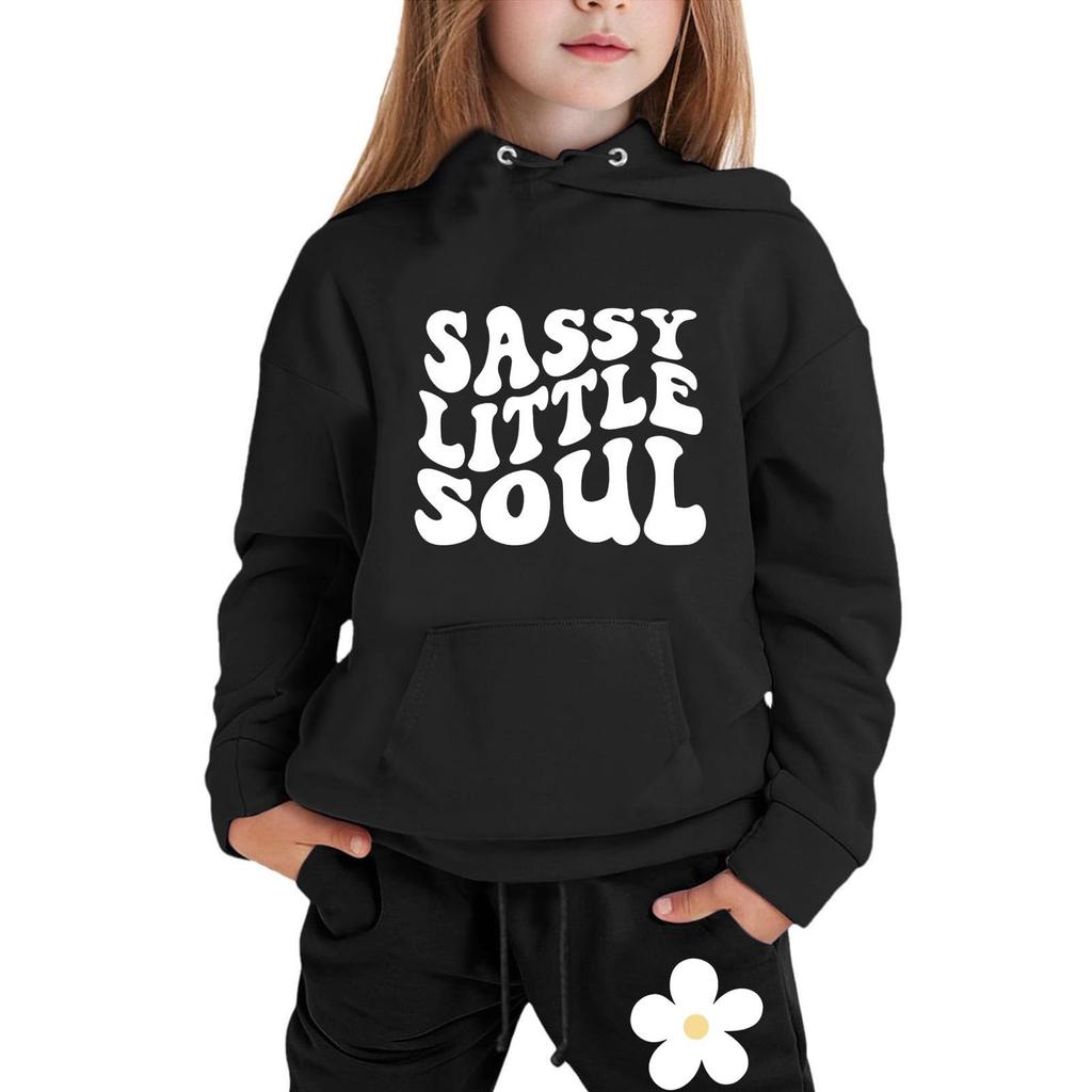 Мальчики Девочки Спортивный костюм Одежда Толстовка с капюшоном Беговые штаны Спортивные костюмы Комплект Модный наряд