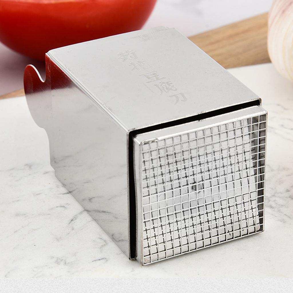 304 Stainless Steel Tofu Press Mold Daisy Design Multi Purpose Kitchen Tool for Soft Foods Cheese Fruits