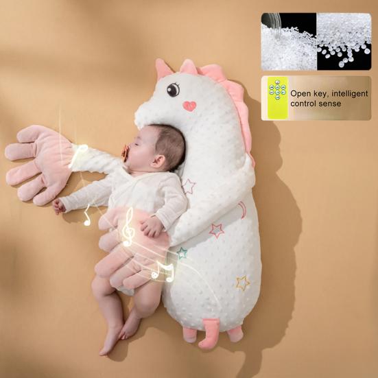 Успокаивающая ладошка для младенцев Мягкая плюшевая помощь для сна Подушка для поддержки сна ребенка Игрушка-антистресс для младенцев