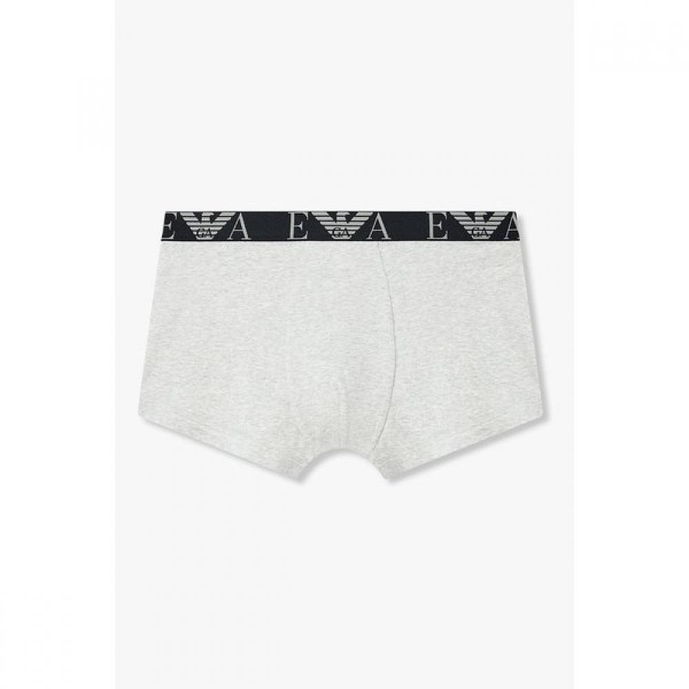 Emporio Armani Мужское S Большой логотип орла Полоски 3 шт. ящикS 0816163157